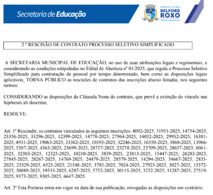 PREFEITURA CANCELA CONTRATOS POR NEPOTISMO… MAS SÓ DOS SERVIDORES MAIS FRACOS?