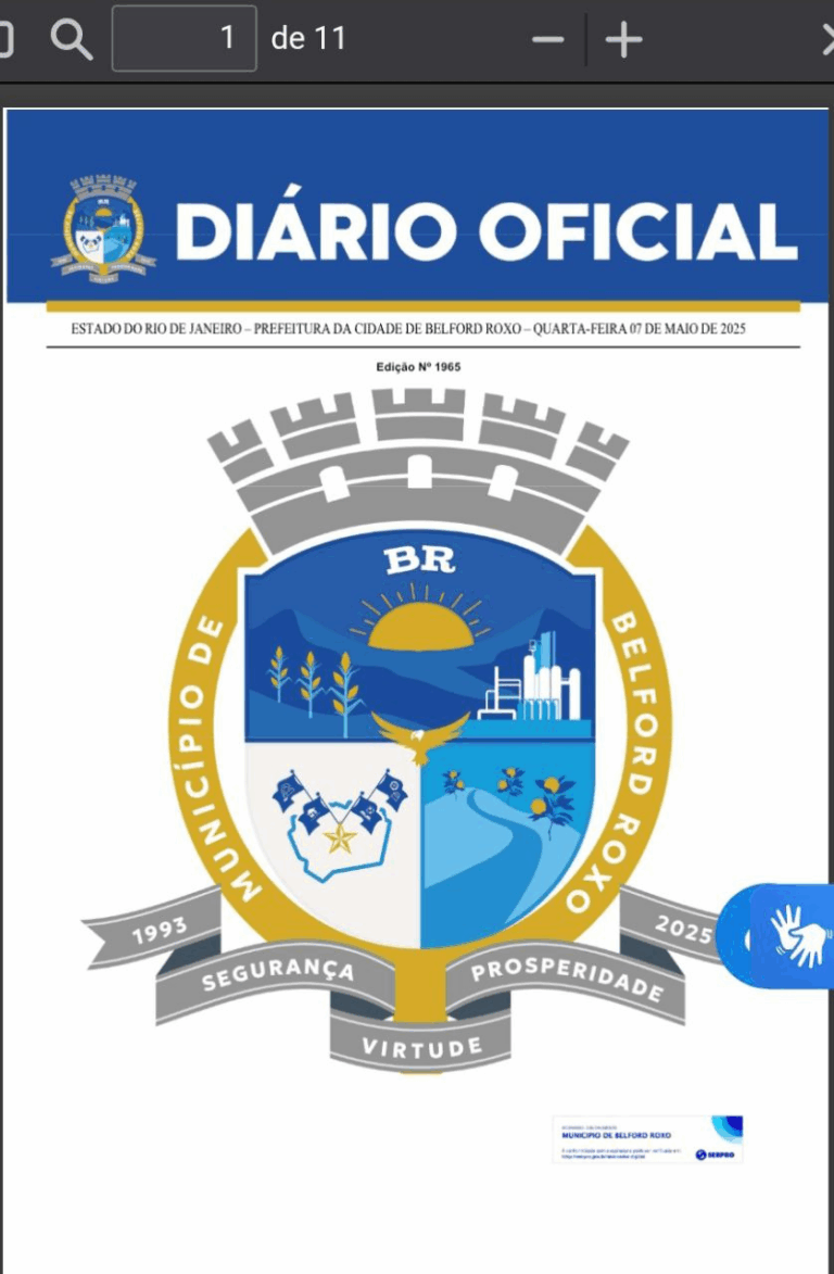 Resumão do diário oficial do dia 07/05/25