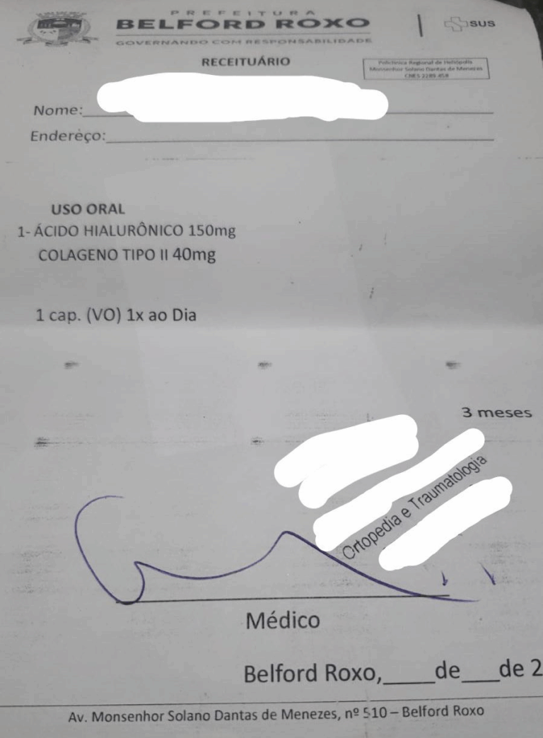 Médicos colam propaganda em receita!