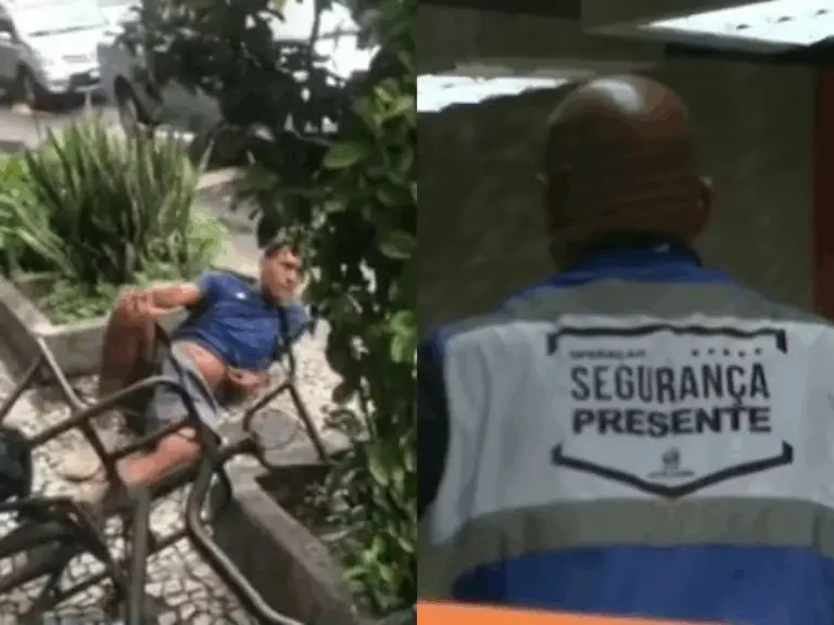 Entregador baleado por policial